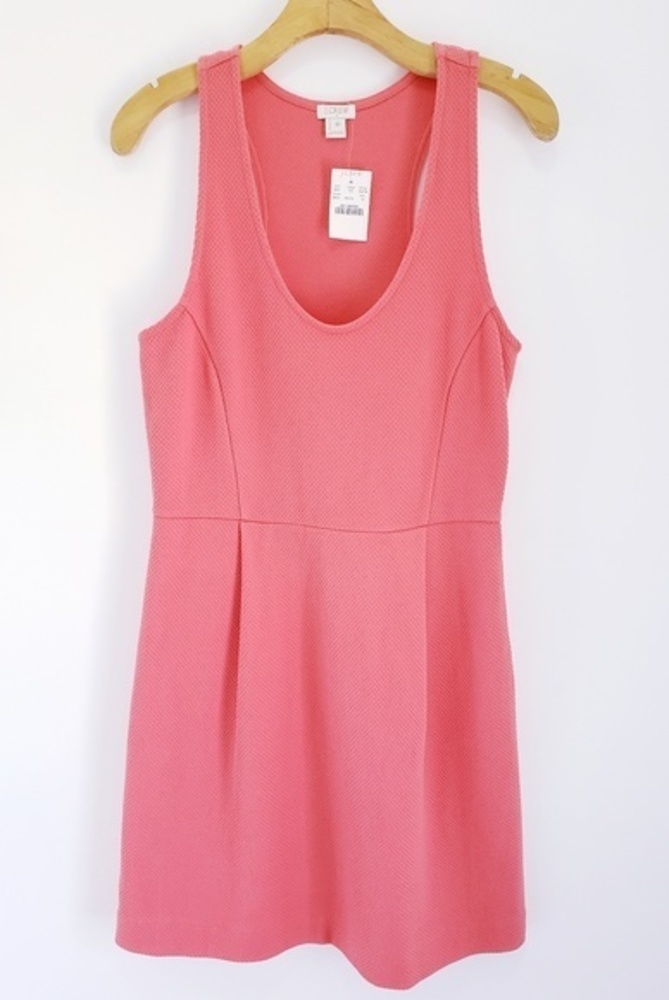 J. Crew Double-Knit Racerback A-Line Dress - Picture 2 of 6